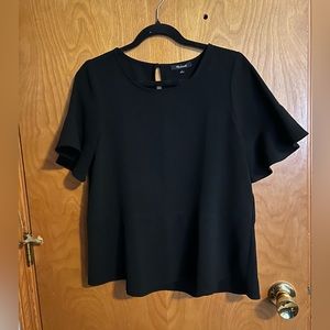 Madewell short sleeve blouse